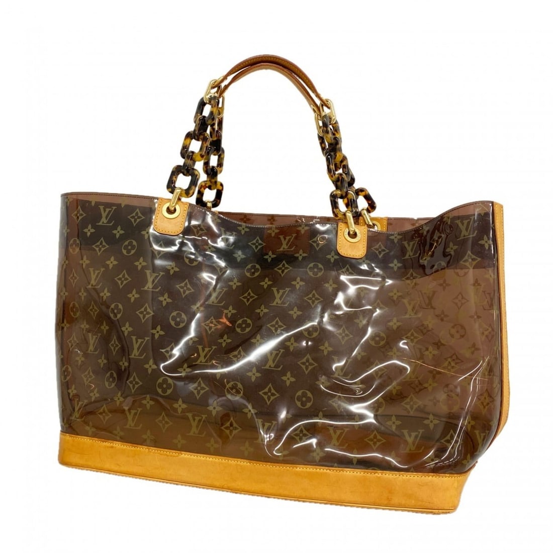 Louis Vuitton Monogram Vinyl Cabas Ambre GM Tote Bag M92500 Brown (Women's): --- Catalog ---Category: SizeSize (HxWxD): 34cm x 47cm x 20cm / 13.38'' x 18.5'' x 7.87''Category: DesignType: Tote bagColor: BrownGender: WomenCategory: GeneralMPN: M92500Brand: Louis Vuitton--- Item