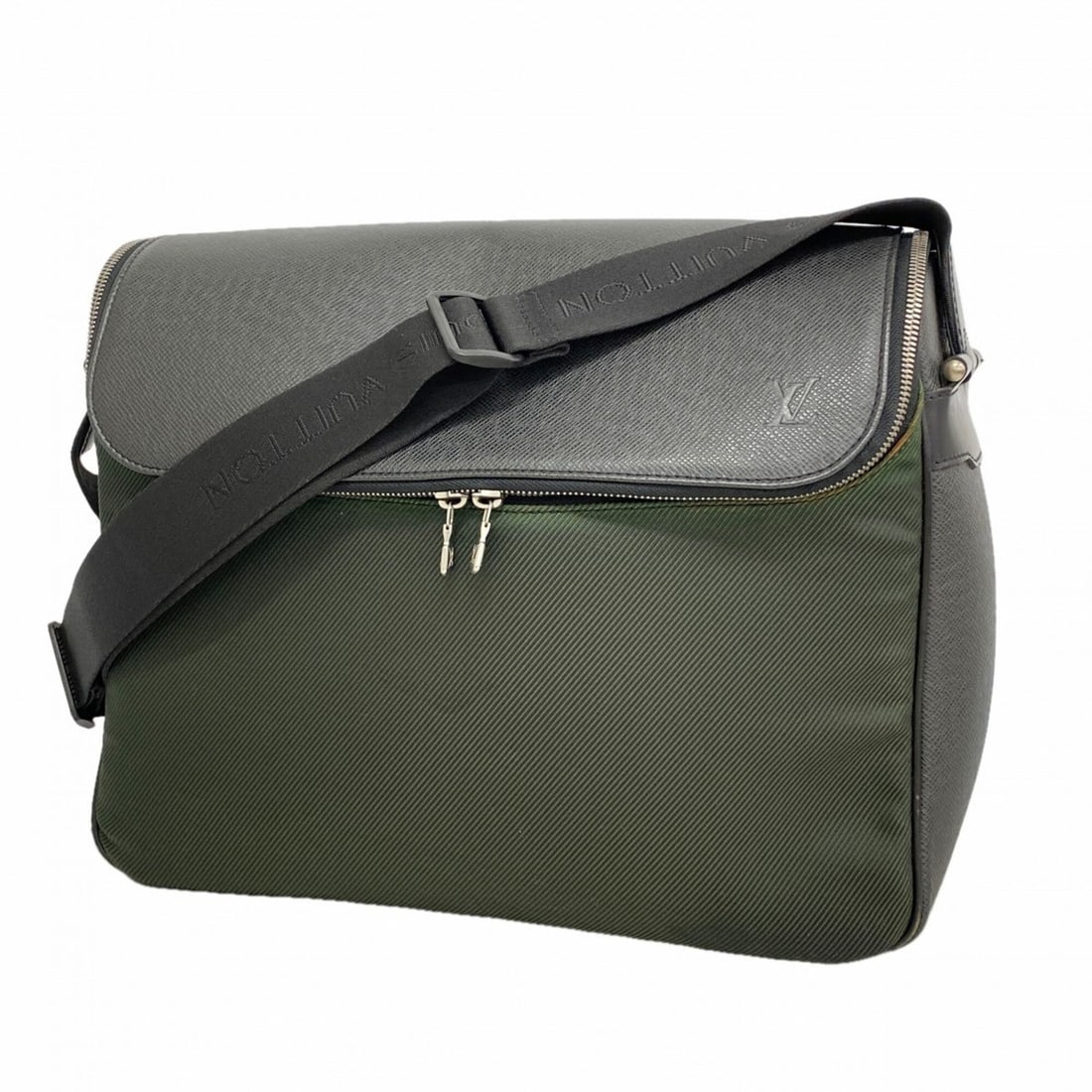 Louis Vuitton Taiga Taimir Shoulder Bag M30862 Ardoise Men's: --- Catalog ---Category: SizeSize (HxWxD): 30cm x 36cm x 12cm / 11.81'' x 14.17'' x 4.72''Category: DesignType: Shoulder bagColor: ArdoiseGender: MenCategory: GeneralMPN: M30862Brand: Louis Vuitton---