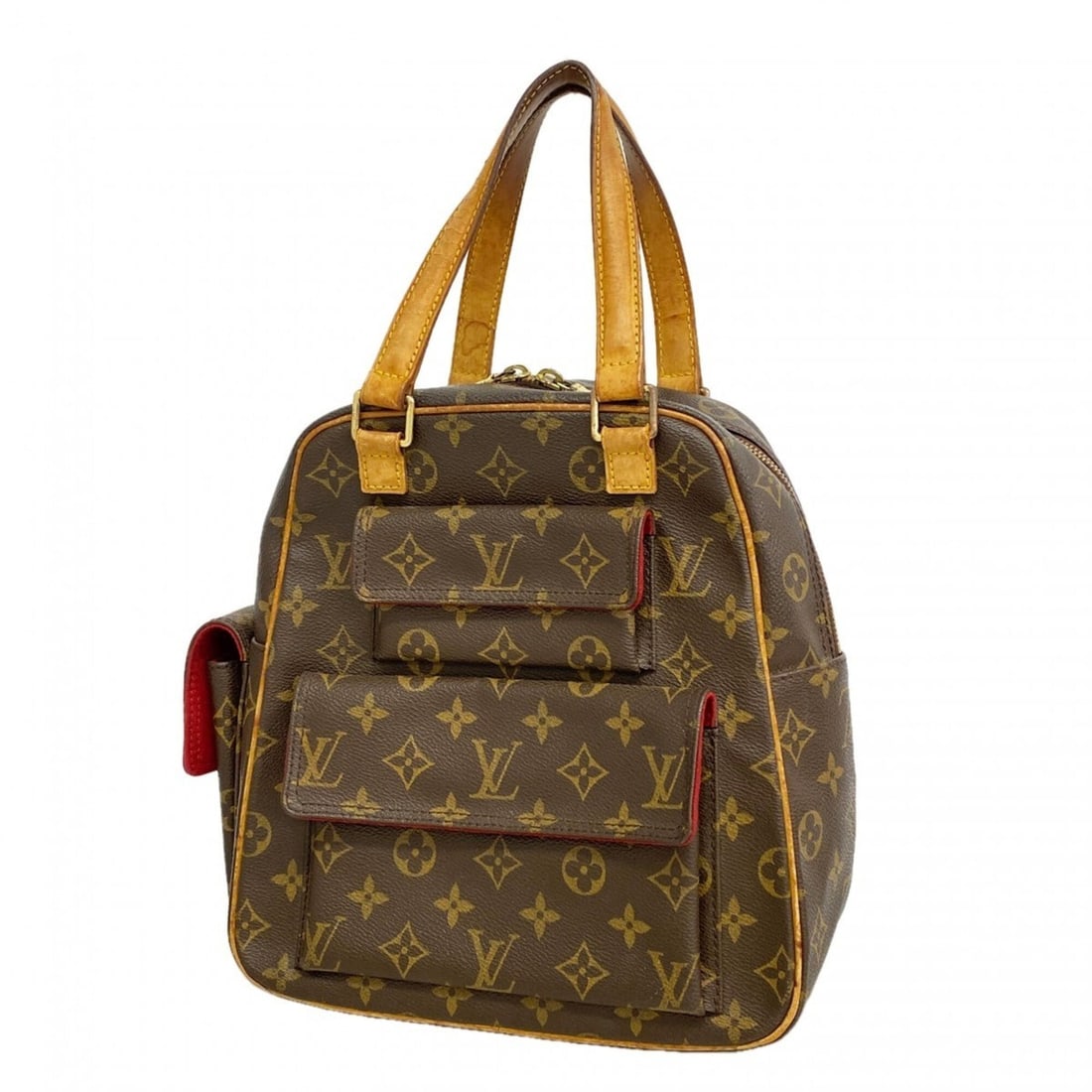 Louis Vuitton Monogram Excentricite Handbag M51161 Brown Women's: --- Catalog ---Category: SizeSize (HxWxD): 26cm x 24.5cm x 11.5cm / 10.23'' x 9.64'' x 4.52''Category: DesignType: HandbagColor: BrownGender: WomenCategory: GeneralMPN: M51161Brand: Louis Vuitton--- I