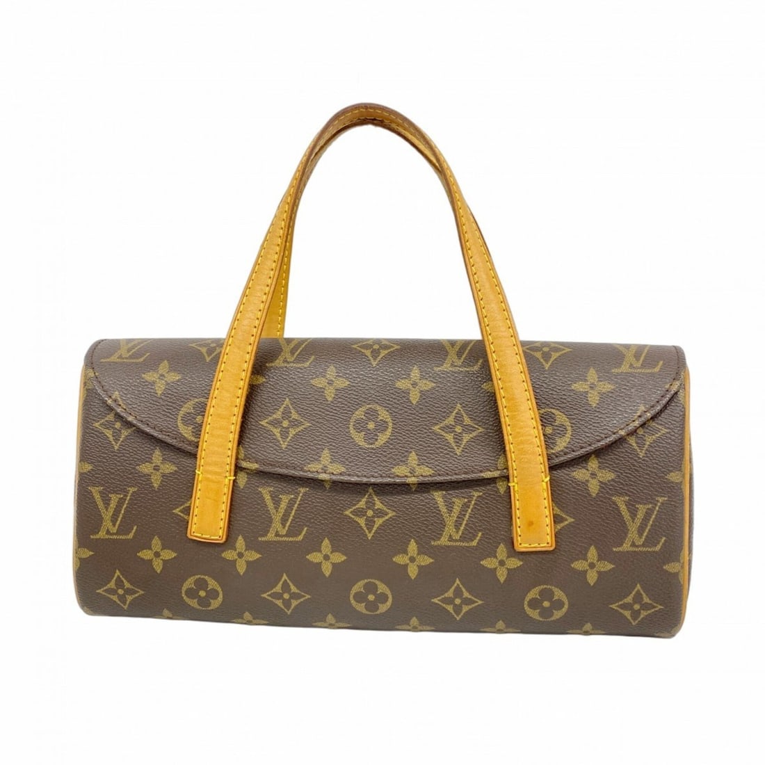 Louis Vuitton Monogram Sonatine Handbag M51902 Brown Women's: --- Catalog ---Category: SizeSize (HxWxD): 14cm x 28cm x 6cm / 5.51'' x 11.02'' x 2.36''Category: DesignType: HandbagColor: BrownGender: WomenCategory: GeneralMPN: M51902Brand: Louis Vuitton--- Item L