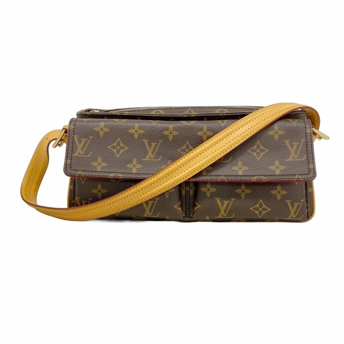 Louis Vuitton Monogram Vivacite MM Shoulder Bag M51164 Brown Women's: --- Catalog ---Category: SizeSize (HxWxD): 14cm x 30cm x 9cm / 5.51'' x 11.81'' x 3.54''Category: DesignType: Shoulder bagColor: BrownGender: WomenCategory: GeneralMPN: M51164Brand: Louis Vuitton--- I