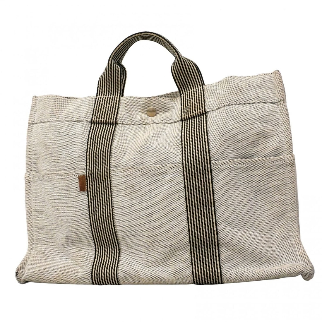 Hermes New Fourre-Tout MM Canvas Tote Bag, Gray, Men's & Women's: --- Catalog ---Category: SizeSize (HxWxD): 30.5cm x 42.5cm x 10cm / 12'' x 16.73'' x 3.93''Category: DesignType: Tote bagColor: GrayGender: Men,WomenMaterial: Canvas Hardware Color: SilverCategory: Ge