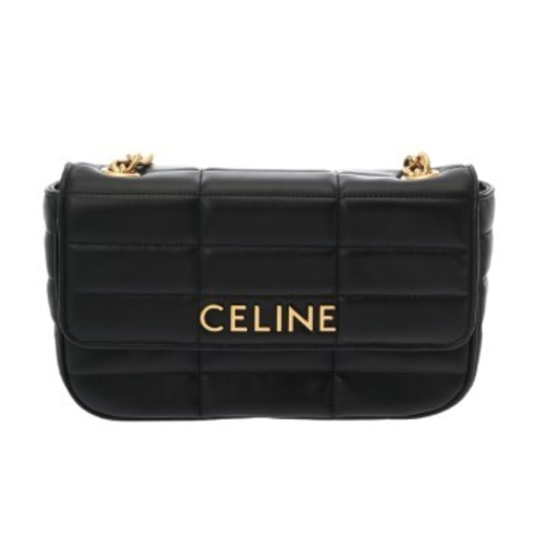 CELINE Celine Chain Shoulder Bag, Black, 111273EYD.38NO, Women's, Calfskin, Brand New, Ginzo: --- Catalog ---Category: SizeSize (HxWxD): 14cm x 23.5cm x 5cm / 5.51'' x 9.25'' x 1.96''Category: DesignType: Shoulder bagColor: BlackGender: WomenMaterial: Leather Leather/Fur Type: CalfskinCategory