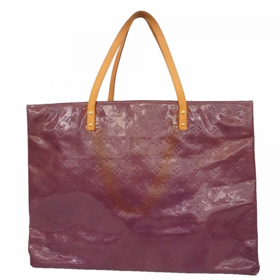Louis Vuitton Vernis Lead GM Tote Bag M91085 Violet (Women's): --- Catalog ---Category: SizeSize (HxWxD): 35cm x 47cm x 20cm / 13.77'' x 18.5'' x 7.87''Category: DesignType: Tote bagColor: VioletGender: WomenCategory: GeneralMPN: M91085Brand: Louis Vuitton--- Ite