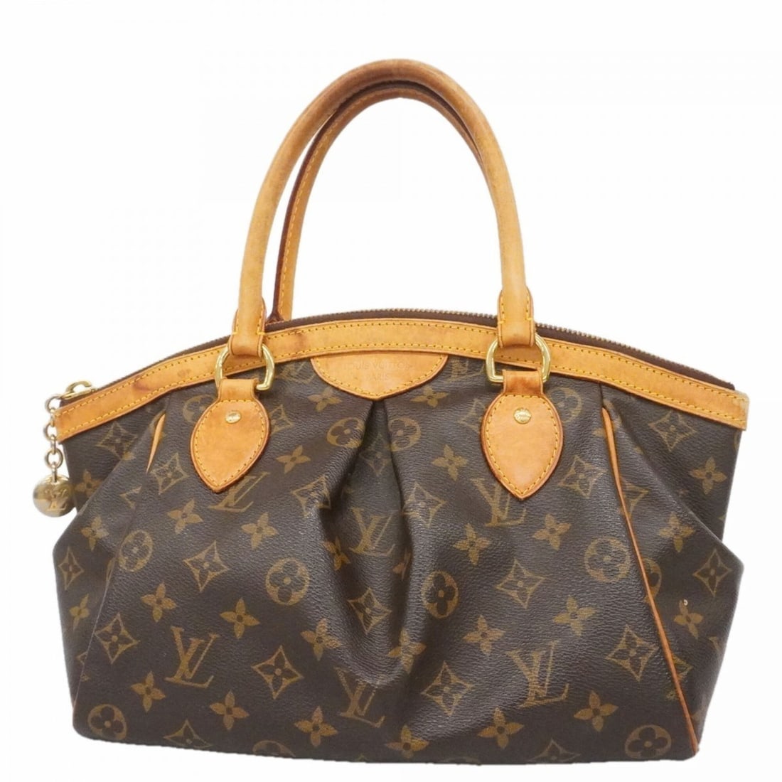 Louis Vuitton Monogram Tivoli PM Handbag M40143 Brown Women's: --- Catalog ---Category: SizeSize (HxWxD): 22cm x 28cm x 15cm / 8.66'' x 11.02'' x 5.9''Category: DesignType: HandbagColor: BrownGender: WomenCategory: GeneralMPN: M40143Brand: Louis Vuitton--- Item L