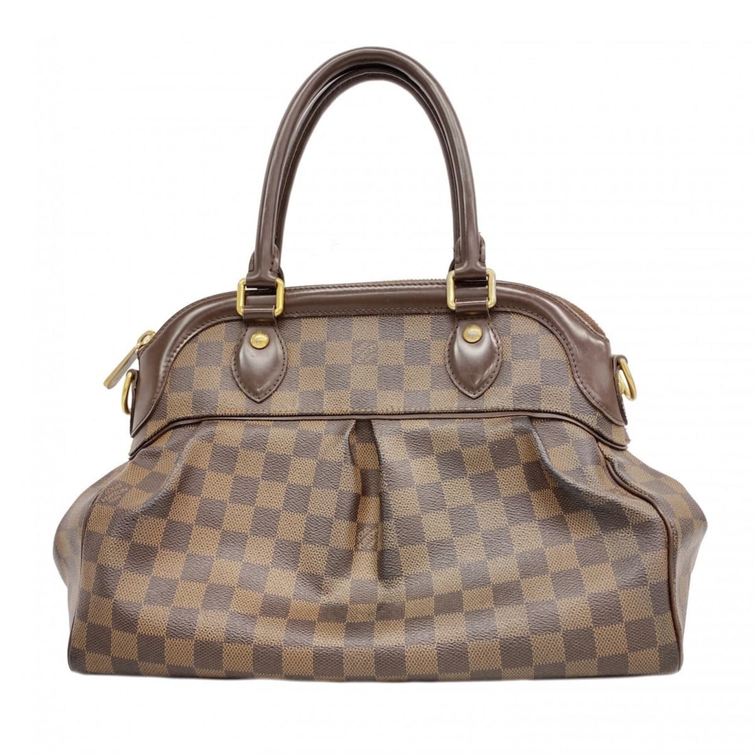 Louis Vuitton Damier Trevi PM Handbag N51997 Ebene Women's (1 of 12)