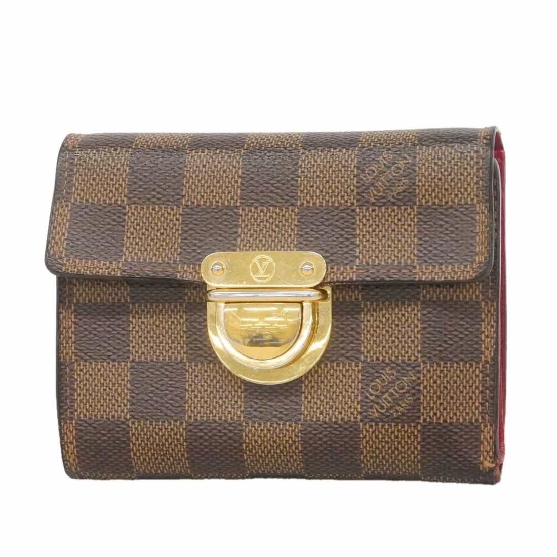 Louis Vuitton Tri-fold Wallet Damier Portefeuille Koala N60005 Ebene Ladies: --- Catalog ---Category: SizeSize (HxWxD): 11cm x 12.5cm x 3cm / 4.33'' x 4.92'' x 1.18''Category: DesignType: Wallet (tri-fold)Color: EbeneGender: WomenCategory: GeneralMPN: N60005Brand: Louis Vuitto