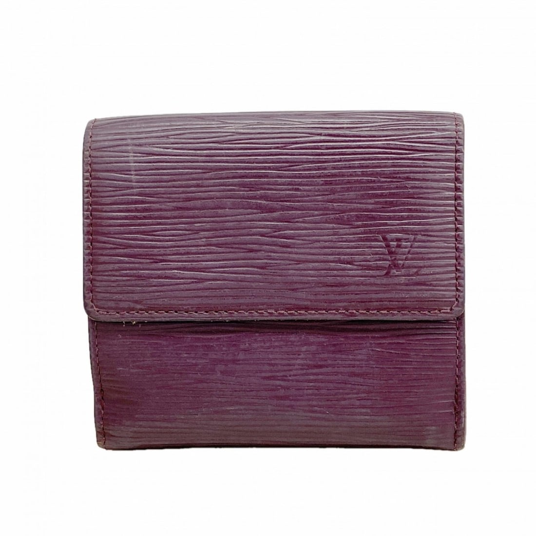 Louis Vuitton Tri-fold Wallet Epi Portefeuille Elise M6363K Cassis Ladies: --- Catalog ---Category: SizeSize (HxWxD): 9.5cm x 11cm x 3cm / 3.74'' x 4.33'' x 1.18''Category: DesignType: Wallet (tri-fold)Color: CassisGender: WomenCategory: GeneralMPN: M6363KBrand: Louis Vuitto