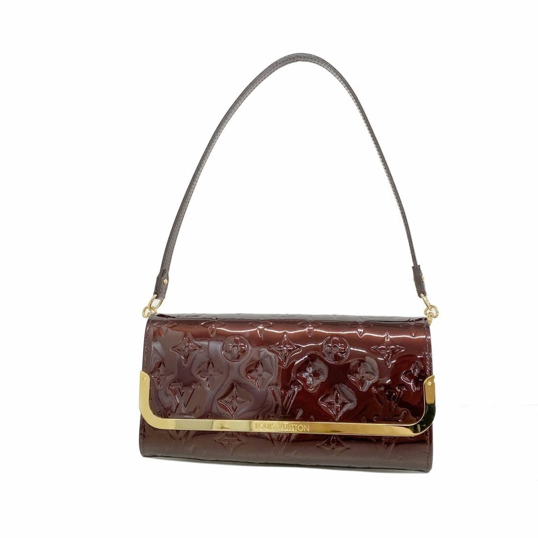 Louis Vuitton Vernis Rossmore MM M91549 Amarante Women's Wallet/Shoulder Wallet: --- Catalog ---Category: SizeSize (HxWxD): 12.5cm x 23cm x 4cm / 4.92'' x 9.05'' x 1.57''Category: DesignType: Chain/Shoulder walletColor: AmaranteGender: WomenCategory: GeneralMPN: M91549Brand: Louis