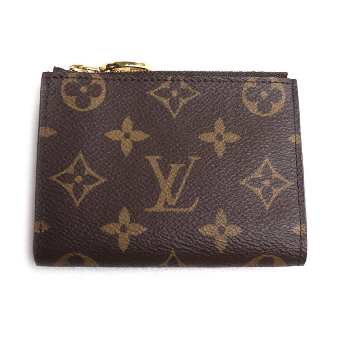 LOUIS VUITTON Portefeuille Lisa Compact Wallet, Bi-fold Monogram Grenade, M11380, Women's: --- Catalog ---Category: SizeSize (HxWxD): 8cm x 11.5cm x 2.5cm / 3.14'' x 4.52'' x 0.98''Category: DesignType: Wallet (bi-fold)Color: GoldGender: WomenMaterial: Monogram Category: GeneralMPN: M11380B