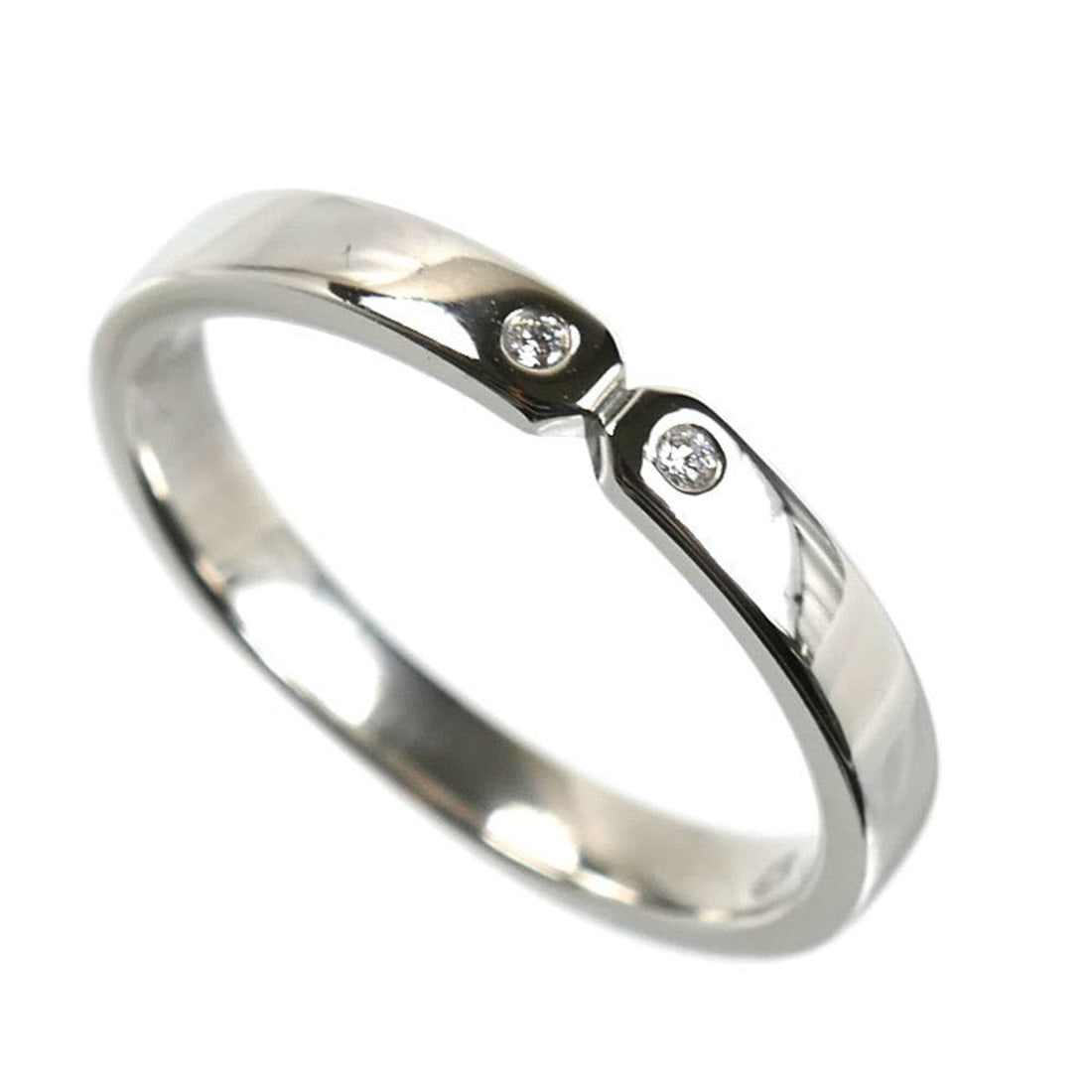 HERMES Everkelly Ring, Platinum 950, H119861B 00049, 0.01ct Diamond, 49cm, 3.3g, Women's: --- Catalog ---Category: SizeUS Size: 5Brand Size: 49Category: DesignType: Band ringStone: DiamondGender: WomenMaterial: Platinum 950Category: GeneralMPN: H119861B 00049Brand: HermesCountry of Origin: