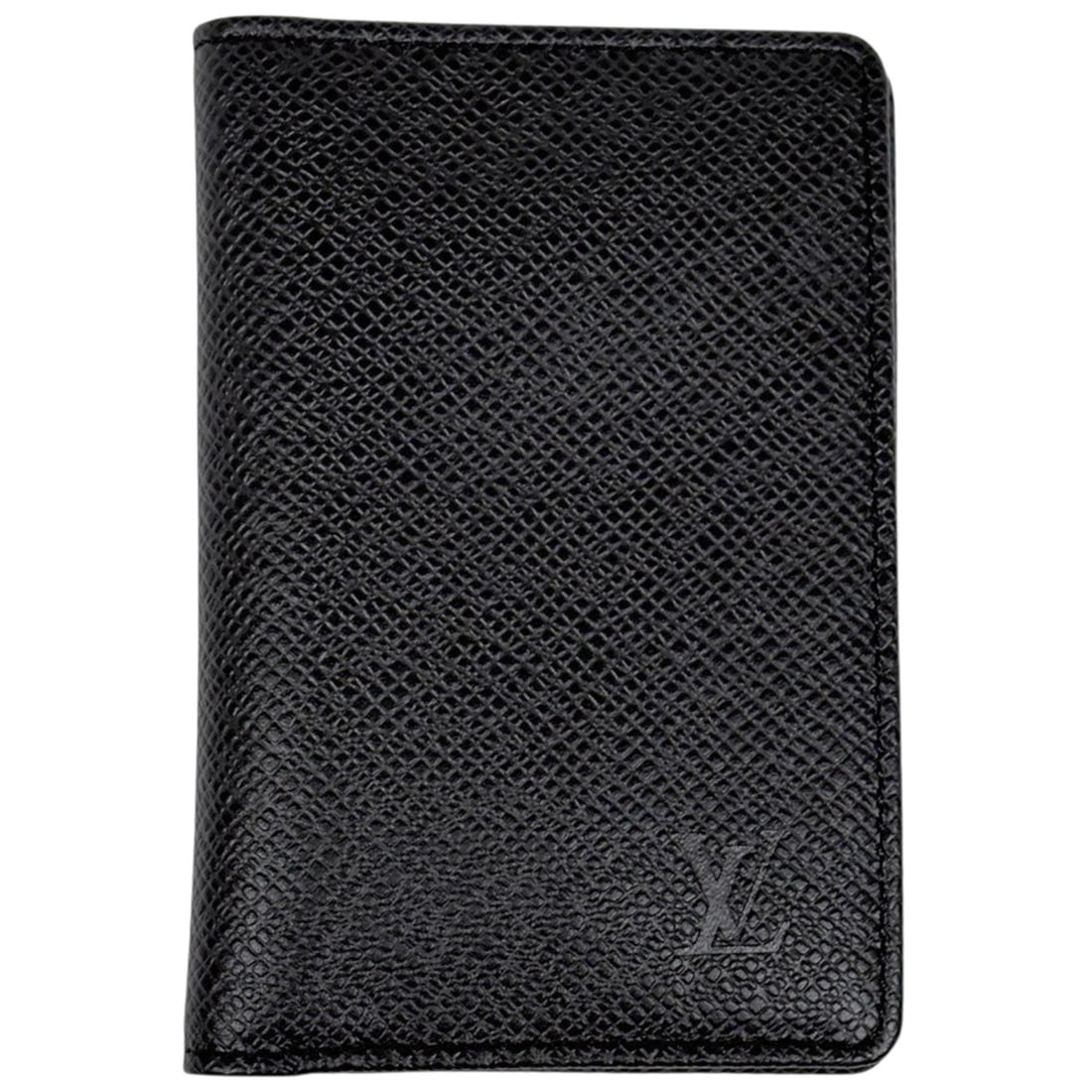 Louis Vuitton Organizer de Poche Business Card Holder/Card Case, Taiga Ardoise, M30512, Men's: --- Catalog ---Category: DesignType: Card caseColor: ArdoiseGender: MenMaterial: Taiga leather Category: GeneralLine: TaigaBrand: Louis VuittonCategory: Physical PropertiesSize (HxWxD): 11cm x 7.5cm x