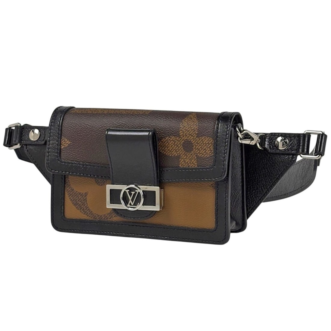 Louis Vuitton Bumbag Dauphine Waist Bag Body Monogram Reverse Brown Noir (Black) M67696 Women's: --- Catalog ---Category: SizeSize (HxWxD): 12cm x 19cm x 5.5cm / 4.72'' x 7.48'' x 2.16''Category: DesignType: Fanny packColor: Black, Brown, NoirGender: WomenMaterial: Monogram Reverse Category: Gene