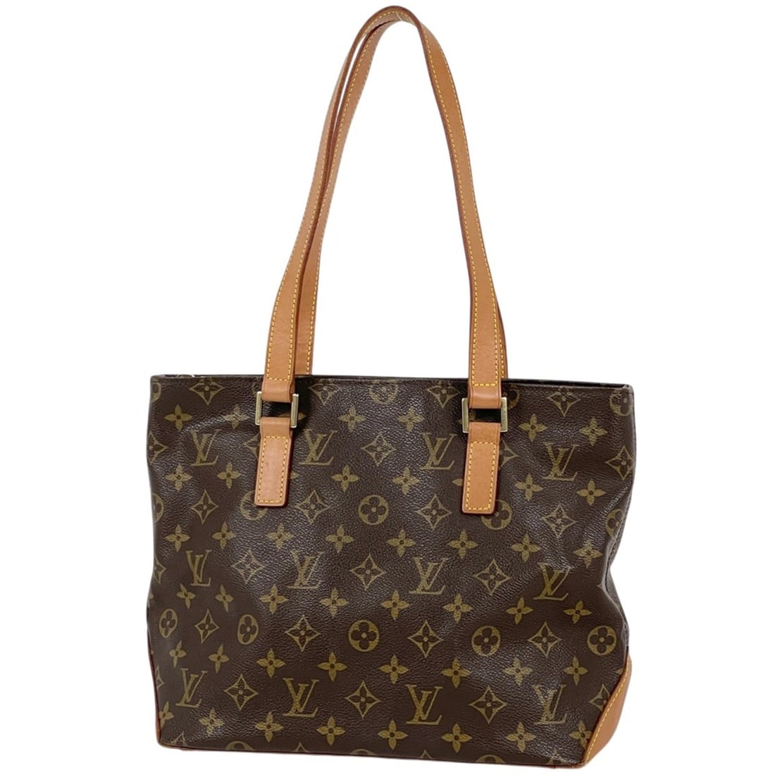 Louis Vuitton Cabas Piano Shoulder Bag Tote Monogram Brown M51148 Women's: --- Catalog ---Category: SizeSize (HxWxD): 25cm x 27cm x 12cm / 9.84'' x 10.62'' x 4.72''Category: DesignType: Shoulder bag, Tote bagColor: BrownGender: WomenMaterial: Monogram Category: GeneralBrand: