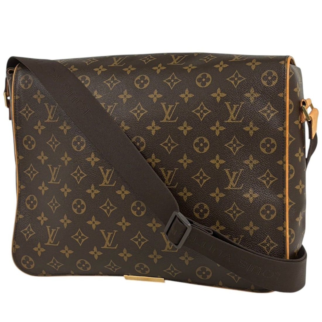 Louis Vuitton Abbesses Messenger Bag Shoulder Monogram Brown M45257 Women's: --- Catalog ---Category: SizeSize (HxWxD): 27cm x 36cm x 10cm / 10.62'' x 14.17'' x 3.93''Category: DesignType: Messenger bag, Shoulder bagColor: BrownGender: WomenMaterial: Monogram Category: General