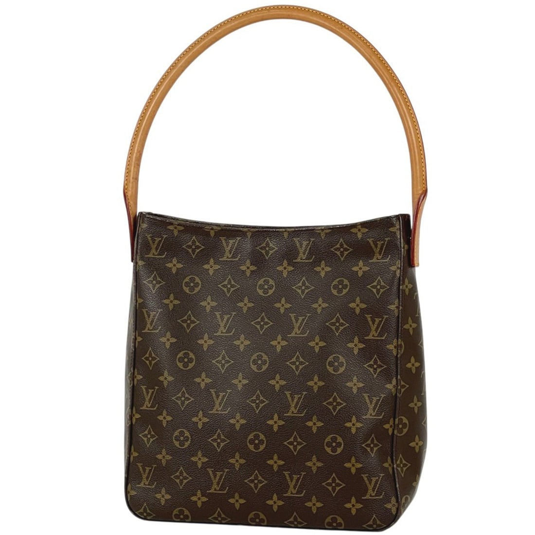 Louis Vuitton Looping GM Shoulder Bag, Monogram Brown, M51145, Women's: --- Catalog ---Category: SizeSize (HxWxD): 31cm x 28cm x 10.5cm / 12.2'' x 11.02'' x 4.13''Category: DesignType: Shoulder bagColor: BrownGender: WomenMaterial: Monogram Category: GeneralLine: Monogram