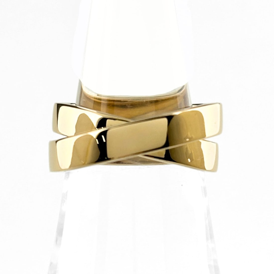 Cartier Paris Ring, Yellow Gold (YG), 750, Women's Ring: --- Catalog ---Category: SizeWeight: 15.3g / 0.53oz.JP Size: 13.5US Size: 6.5Category: DesignType: Band ringGender: WomenMaterial: Yellow gold (18K)Category: GeneralBrand: Cartier--- Item List ---Sect