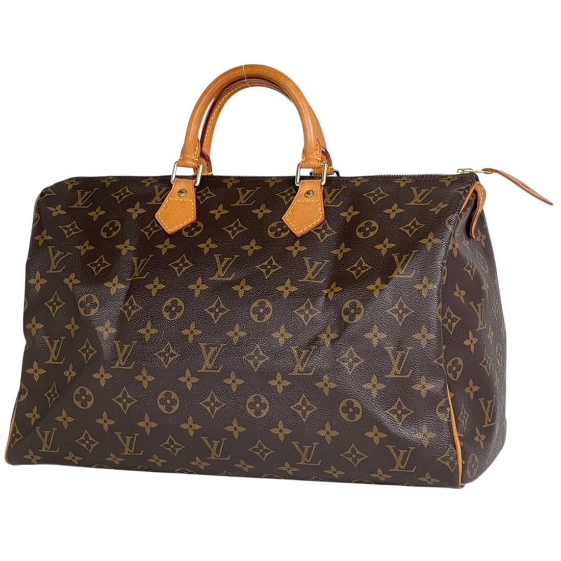 Louis Vuitton Speedy 40 Boston Bag Handbag Monogram Brown M41106 Women's: --- Catalog ---Category: SizeSize (HxWxD): 25cm x 40.5cm x 19cm / 9.84'' x 15.94'' x 7.48''Category: DesignType: Boston bag, HandbagColor: BrownGender: WomenMaterial: Monogram Category: GeneralLine: M