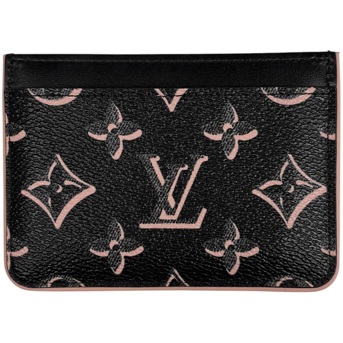 Louis Vuitton Porte Cartes LV Side Up Pass Case, Business Card Holder/Card Monogram Noir (Black): --- Catalog ---Category: DesignType: Card caseColor: Black, Noir, PinkGender: WomenMaterial: Monogram Category: GeneralBrand: Louis VuittonCategory: Physical PropertiesSize (HxWxD): 8.5cm x 12cm x 5mm