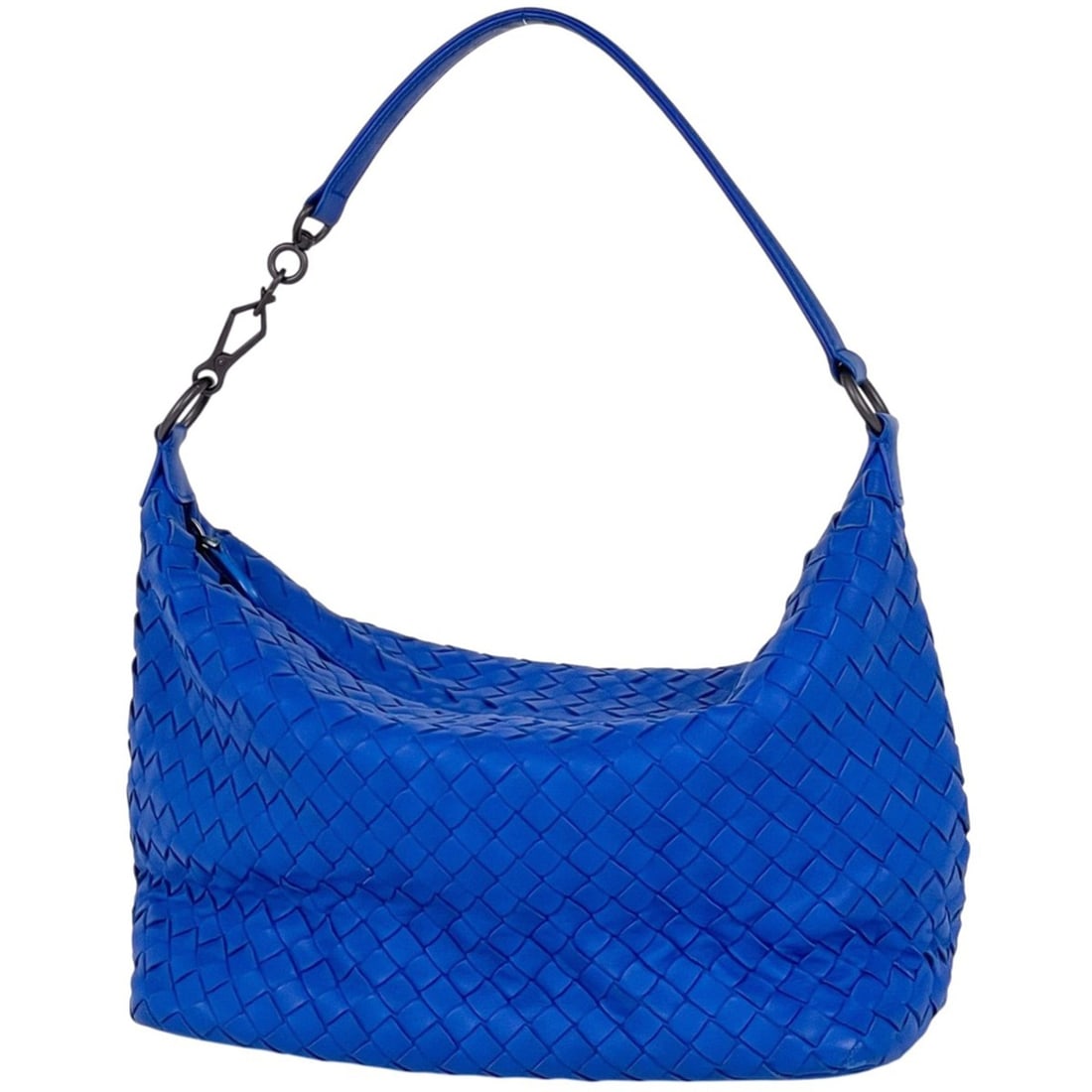 Bottega Veneta Intrecciato Shoulder Bag, Leather, Blue, Women's: --- Catalog ---Category: SizeSize (HxWxD): 18cm x 24cm x 11.5cm / 7.08'' x 9.44'' x 4.52''Category: DesignType: Shoulder bagColor: BlueGender: WomenMaterial: Leather Category: GeneralBrand: Bottega Ve