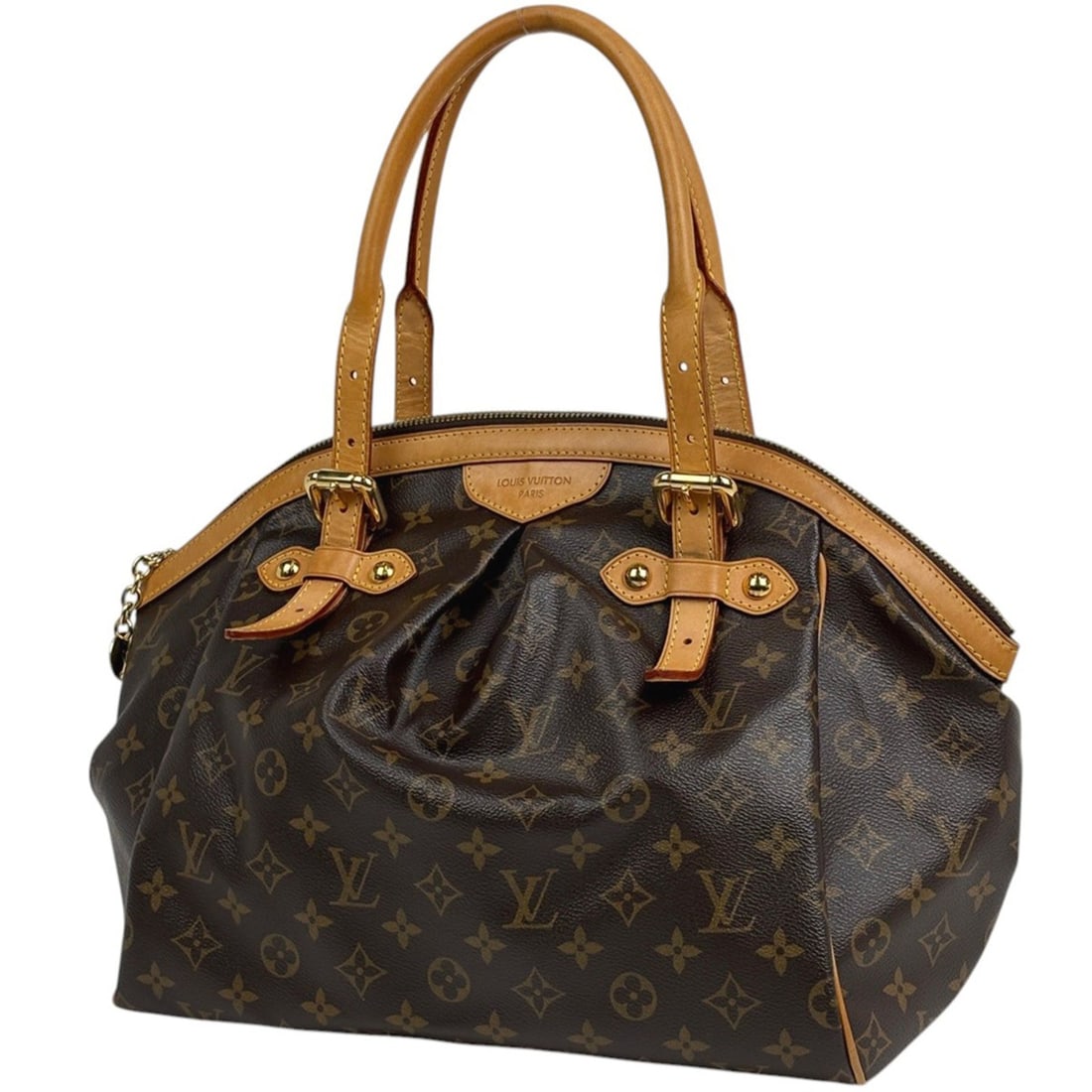 Louis Vuitton Tivoli GM Handbag, Monogram Brown, M40144, Women's: --- Catalog ---Category: SizeSize (HxWxD): 28cm x 33cm x 19cm / 11.02'' x 12.99'' x 7.48''Category: DesignType: HandbagColor: BrownGender: WomenMaterial: Monogram Category: GeneralBrand: Louis Vuitton