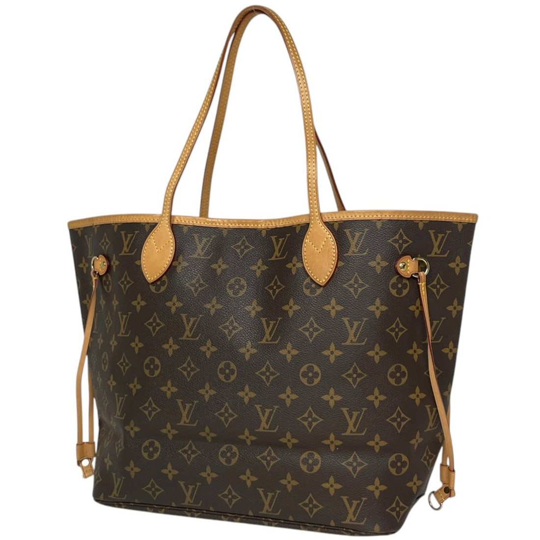 Louis Vuitton Neverfull MM Shoulder Bag/Tote Bag, Monogram Brown, M40156, Women's: --- Catalog ---Category: SizeSize (HxWxD): 29cm x 32cm x 16cm / 11.41'' x 12.59'' x 6.29''Category: DesignType: Shoulder bag, Tote bagColor: BrownGender: WomenMaterial: Monogram Category: GeneralBrand