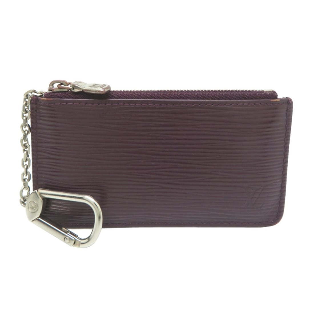 Louis Vuitton Pochette Clé Women's Wallet/Coin Case M6380K (Discontinued) Epi Cassis: --- Catalog ---Category: SizeSize (HxWxD): 6.5cm x 12cm / 2.55'' x 4.72''Category: DesignType: PochetteColor: CassisGender: WomenMaterial: Epi leather Category: GeneralMPN: M6380KBrand: Louis VuittonC