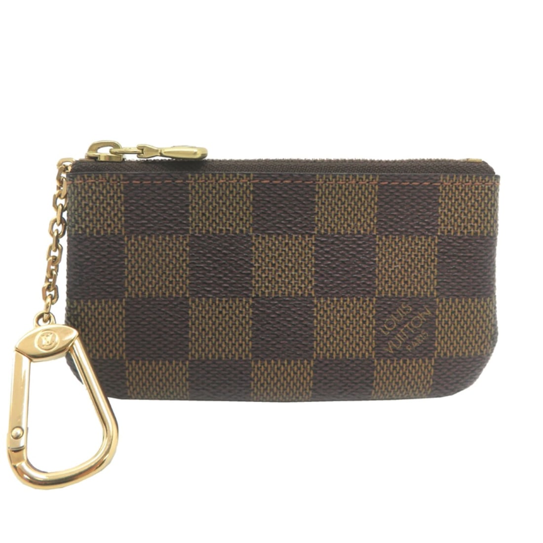 Louis Vuitton Pochette Clé Women's/Men's Wallet/Coin Case N62658 (Discontinued) Damier Brown: --- Catalog ---Category: SizeSize (HxWxD): 6cm x 11cm x 1cm / 2.36'' x 4.33'' x 0.39''Category: DesignType: Coin purse/coin caseColor: BrownGender: Men,WomenMaterial: Damier Canvas Category: GeneralMP