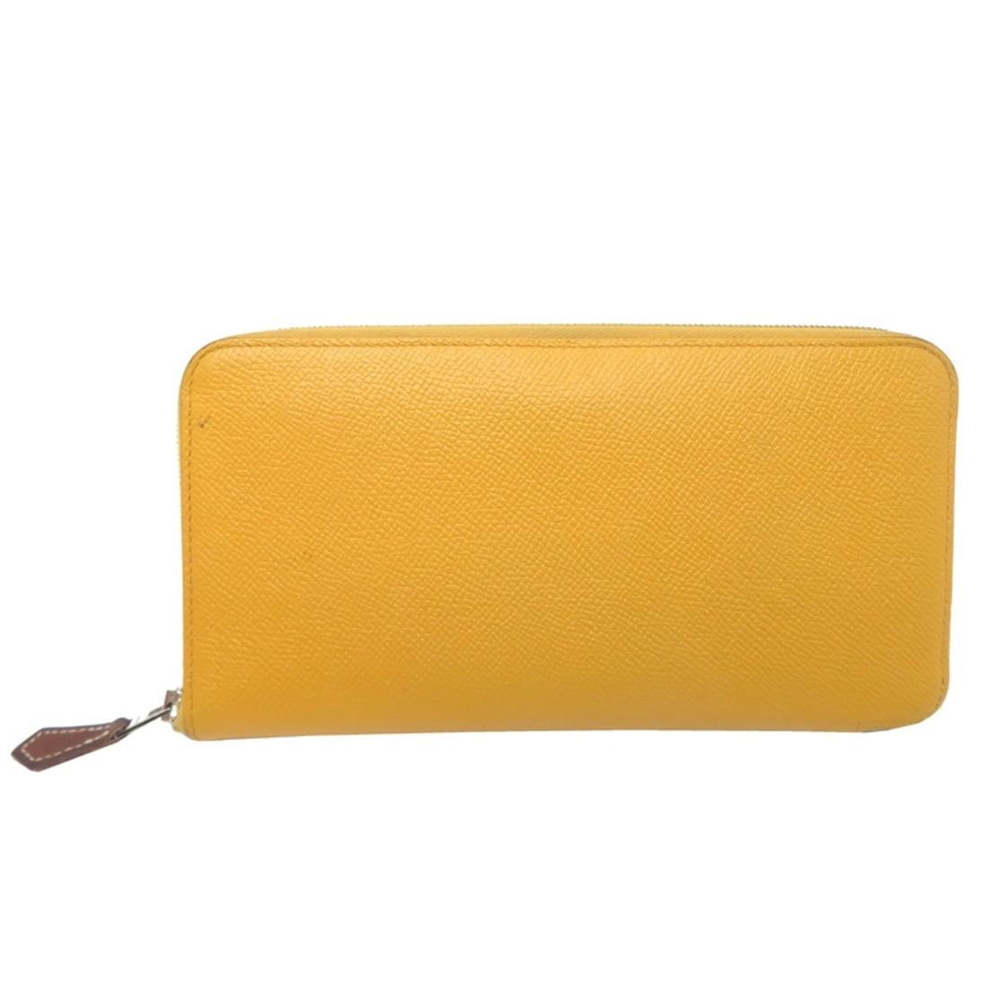 Hermes Azap Long Silk In C stamp, 2018 model, women's long wallet, Epsom leather, Jaune Ambre.: --- Catalog ---Category: SizeSize (HxWxD): 10.5cm x 20cm x 2cm / 4.13'' x 7.87'' x 0.78''Category: DesignType: Long wallet (bi-fold)Gender: WomenMaterial: Epsom leather Category: GeneralBrand: HermesC