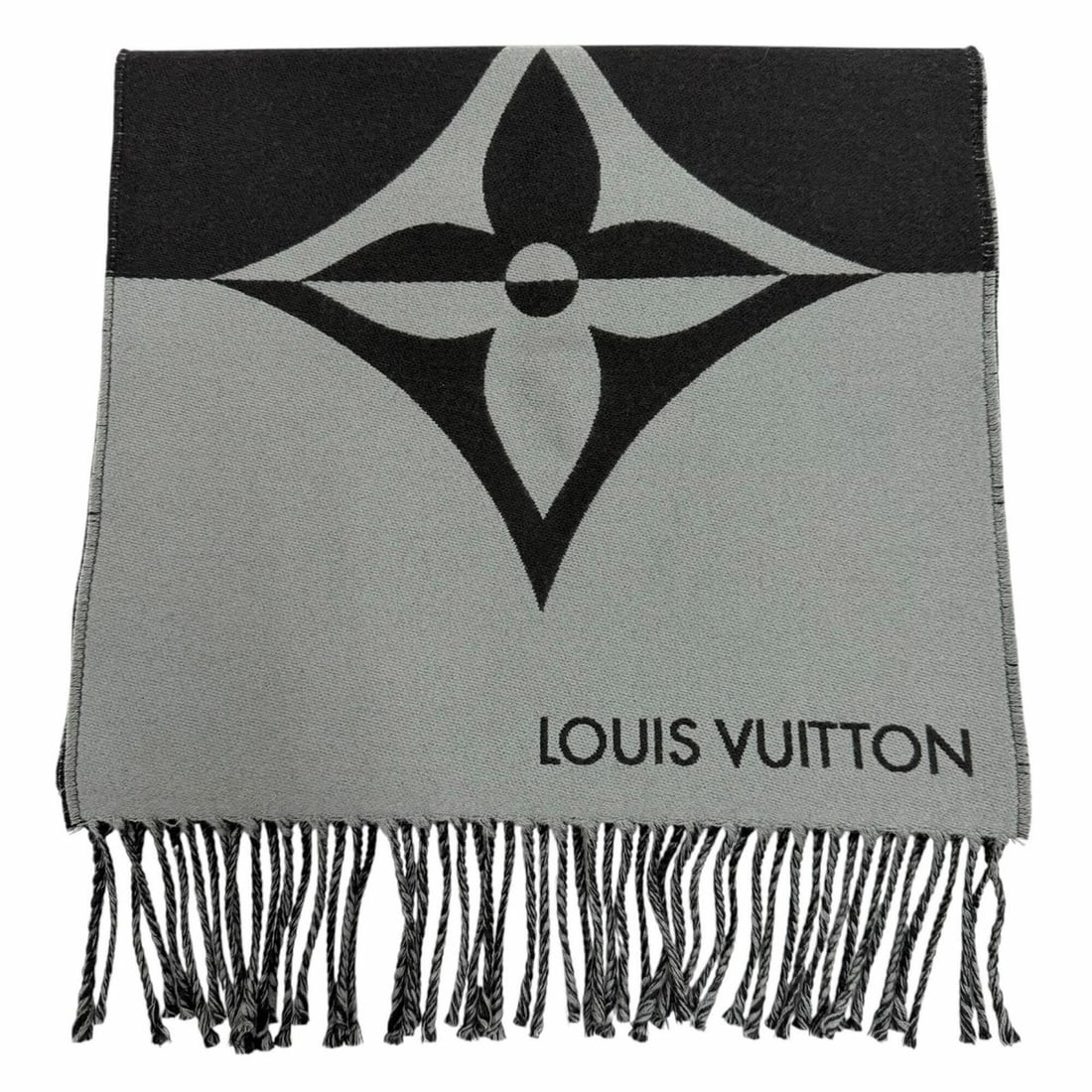 LOUIS VUITTON (Louis Vuitton) 2025 Model M79097 Stole/Scarf, Graphic Dual Wool Cashmere, Noir: --- Catalog ---Category: SizeSize (LxW): 1.8m x 35cm / 70.86'' x 13.77''Category: DesignType: StoleColor: NoirGender: MenMaterial: Wool , Cashmere Category: GeneralMPN: M79097Brand: Louis VuittonCount