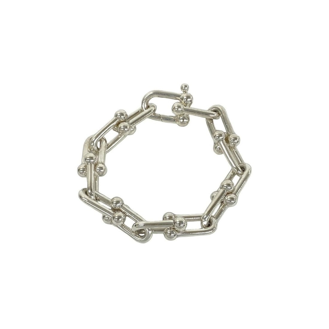TIFFANY&Co. Tiffany HardWear Large Link Bracelet, Sterling Silver 925, Accessory, Silver, 55955: --- Catalog ---Category: SizeLength: 21cm / 8.26''Category: DesignType: Charm braceletColor: SilverGender: WomenMaterial: Silver 925Category: GeneralBrand: Tiffany--- Item List ---Section: ConditionRa