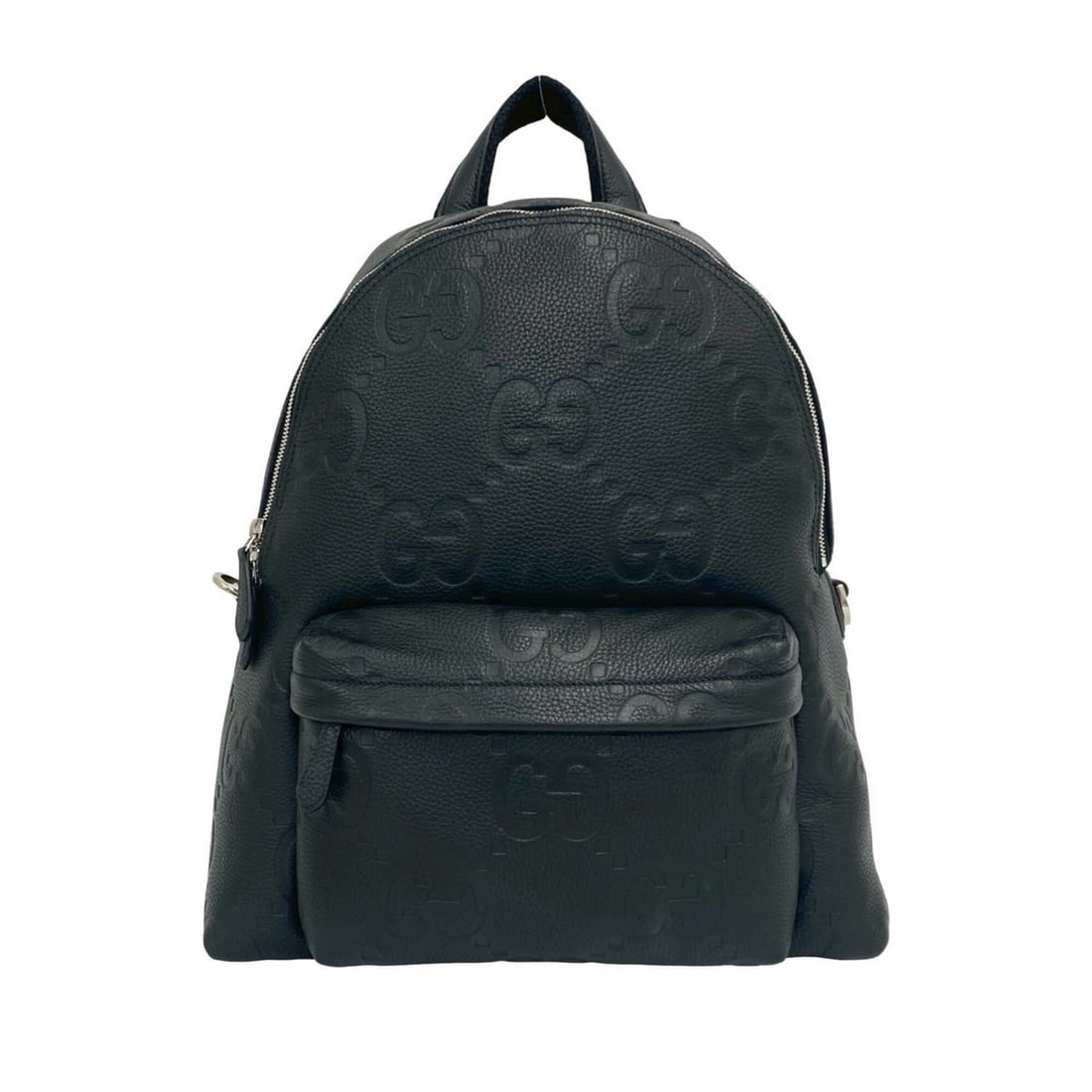 GUCCI Jumbo GG Logo Leather Backpack/Daypack for Men, Black, 52800 (1 of 10)