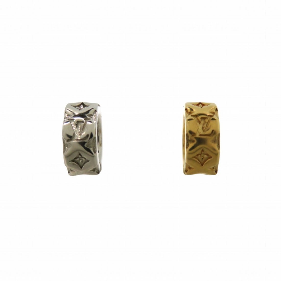 Louis Vuitton Pillow Ear Cuff, Nanogram design, Total weight 6.5g, Plated Metal, M00814: --- Catalog ---Category: SizeSize (HxWxD): 13.00mm x 6.00mm x 12.00mm / 0.51'' x 0.24'' x 0.47''Category: DesignType: EarcuffGender: Women,MenMaterial: Gold plating, MetalCategory: GeneralMPN: M00814B