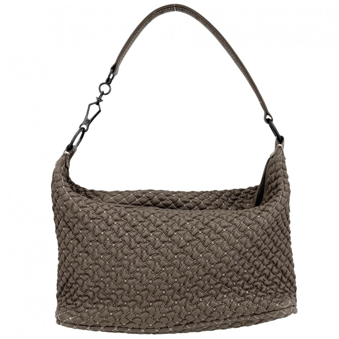 Bottega Veneta handbag for women, one-hand bag, shoulder BOTTEGAVENETA leather, brown, matte black: --- Catalog ---Category: SizeSize (HxWxD): 16cm x 24cm x 11cm / 6.29'' x 9.44'' x 4.33''Handle Length: 37cm / 14.56''Category: DesignType: Handbag, Shoulder bagColor: BrownGender: WomenMaterial: Leath