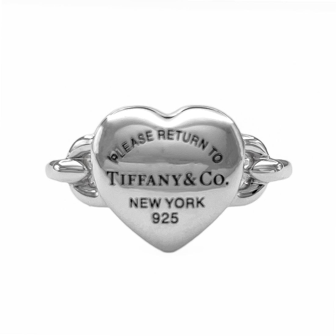 TIFFANY&Co. Tiffany & Co. Return to Full Heart Ring - SV925 7786 Silver Men's Women's: --- Catalog ---Category: SizeJP Size: 13.5US Size: 6.5Category: DesignType: Band ringColor: SilverGender: WomenMaterial: Silver 925Category: GeneralBrand: Tiffany--- Item List ---Section: ConditionRan