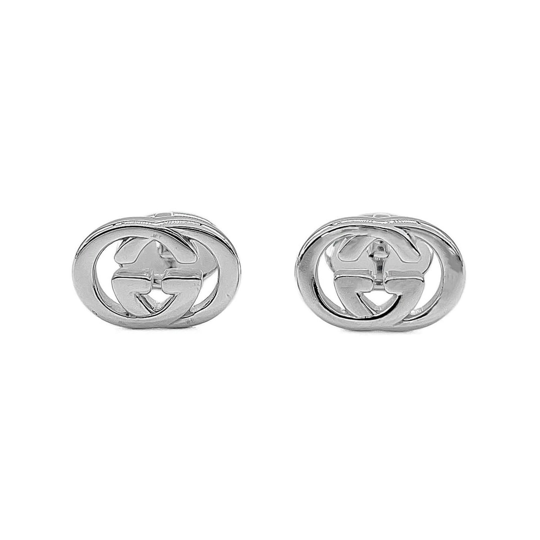 GUCCI Interlocking Cufflinks with Logo, SV925, Men's: --- Catalog ---Category: DesignType: CufflinksColor: SilverGender: MenMaterial: Silver 925Category: GeneralBrand: Gucci--- Item List ---Section: ConditionRanking: Rank SA Used - Hardly any traces of u