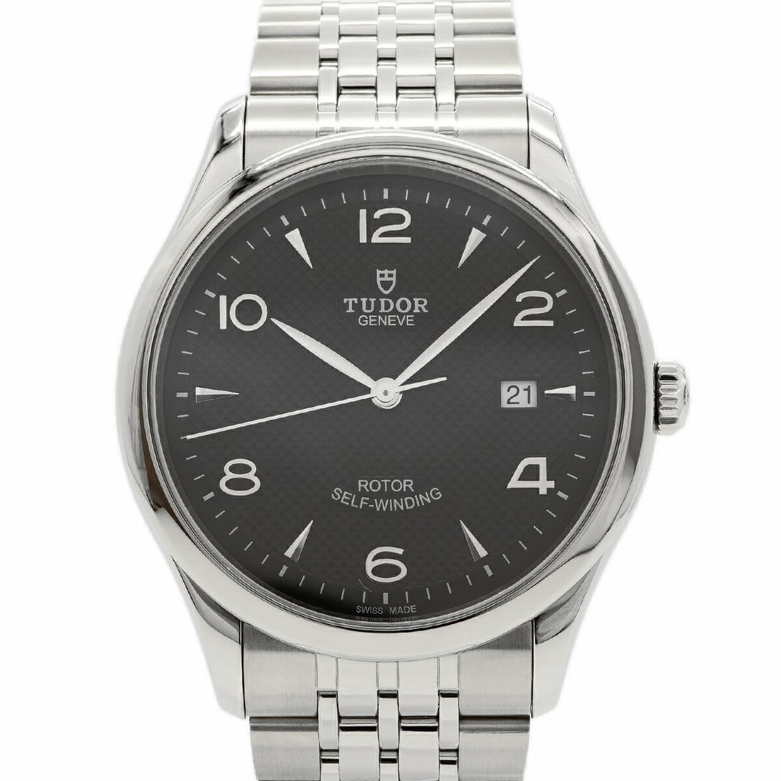Tudor 1926 91650 Grey Dial Men's Watch: --- Catalog ---Category: SizeWrist Size: 17cm / 6.69''Case Diameter: 42mm / 1.65''Category: DesignType: WristwatchGender: MenColor (Dial): GrayMaterial (Band): Stainless steelCategory: GeneralMPN: 916
