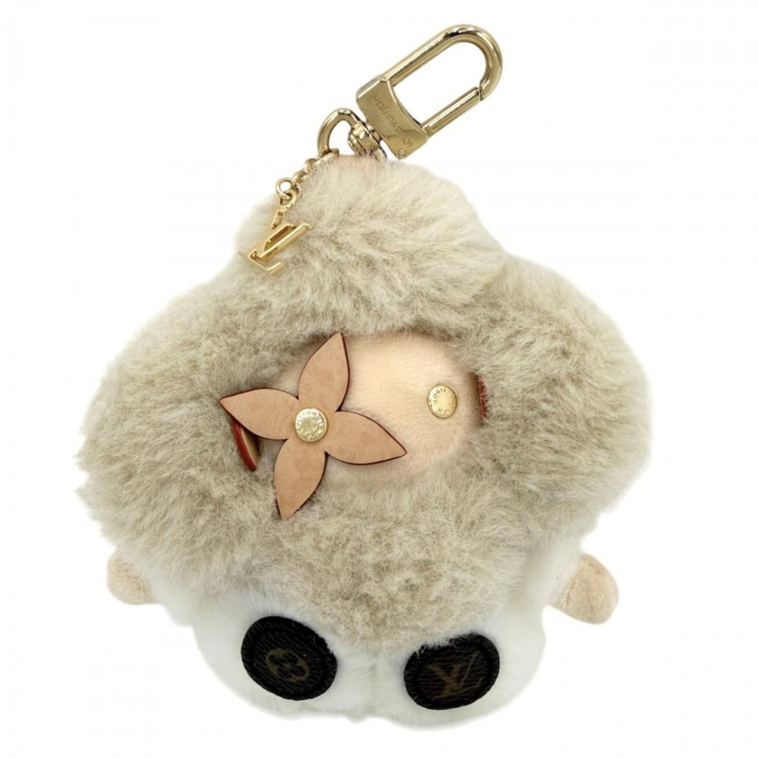 Louis Vuitton My Vivienne Keychain for Women, Bag Charm, Accessory, LOUIS VUITTON M02324, Canvas, (1 of 12)