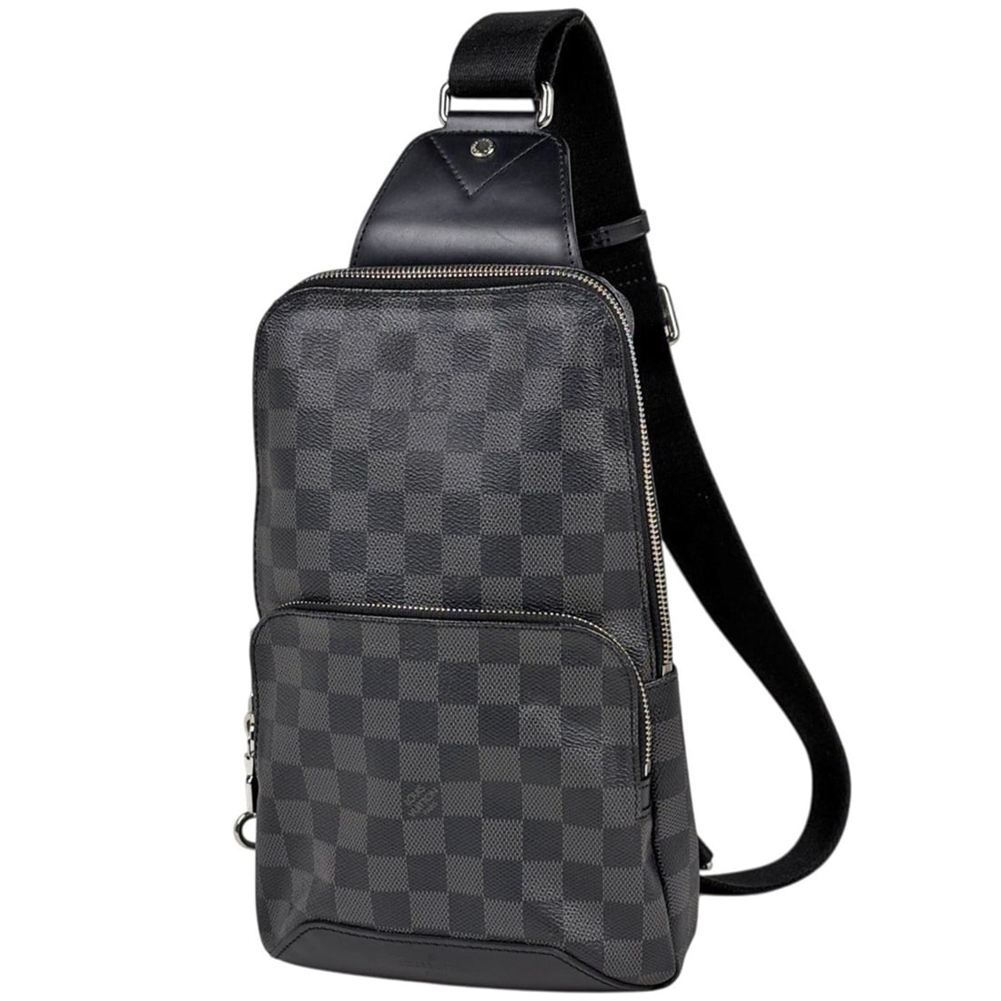 Louis Vuitton Avenue Sling Bag Shoulder Body Damier Graphite Noir (Black) N41719 Men's: --- Catalog ---Category: SizeSize (HxWxD): 30cm x 18cm x 5cm / 11.81'' x 7.08'' x 1.96''Category: DesignType: Shoulder bag, Sling bagColor: NoirGender: MenMaterial: Damier Graphite Category: GeneralMP