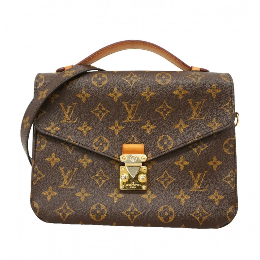 Louis Vuitton Monogram Pochette Metis MM Handbag M44875 Brown 2-way bag for women: --- Catalog ---Category: SizeSize (HxWxD): 18cm x 24cm x 6.5cm / 7.08'' x 9.44'' x 2.55''Category: DesignType: HandbagColor: BrownGender: WomenCategory: GeneralMPN: M44875Brand: Louis Vuitton--- Item 