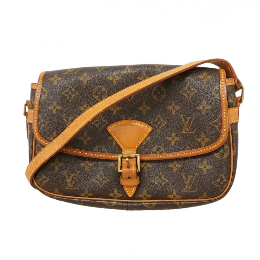 Louis Vuitton Monogram Sologne Shoulder Bag M42250 Brown Women's: --- Catalog ---Category: SizeSize (HxWxD): 18cm x 27cm x 7.5cm / 7.08'' x 10.62'' x 2.95''Category: DesignType: Shoulder bagColor: BrownGender: WomenCategory: GeneralMPN: M42250Brand: Louis Vuitton---