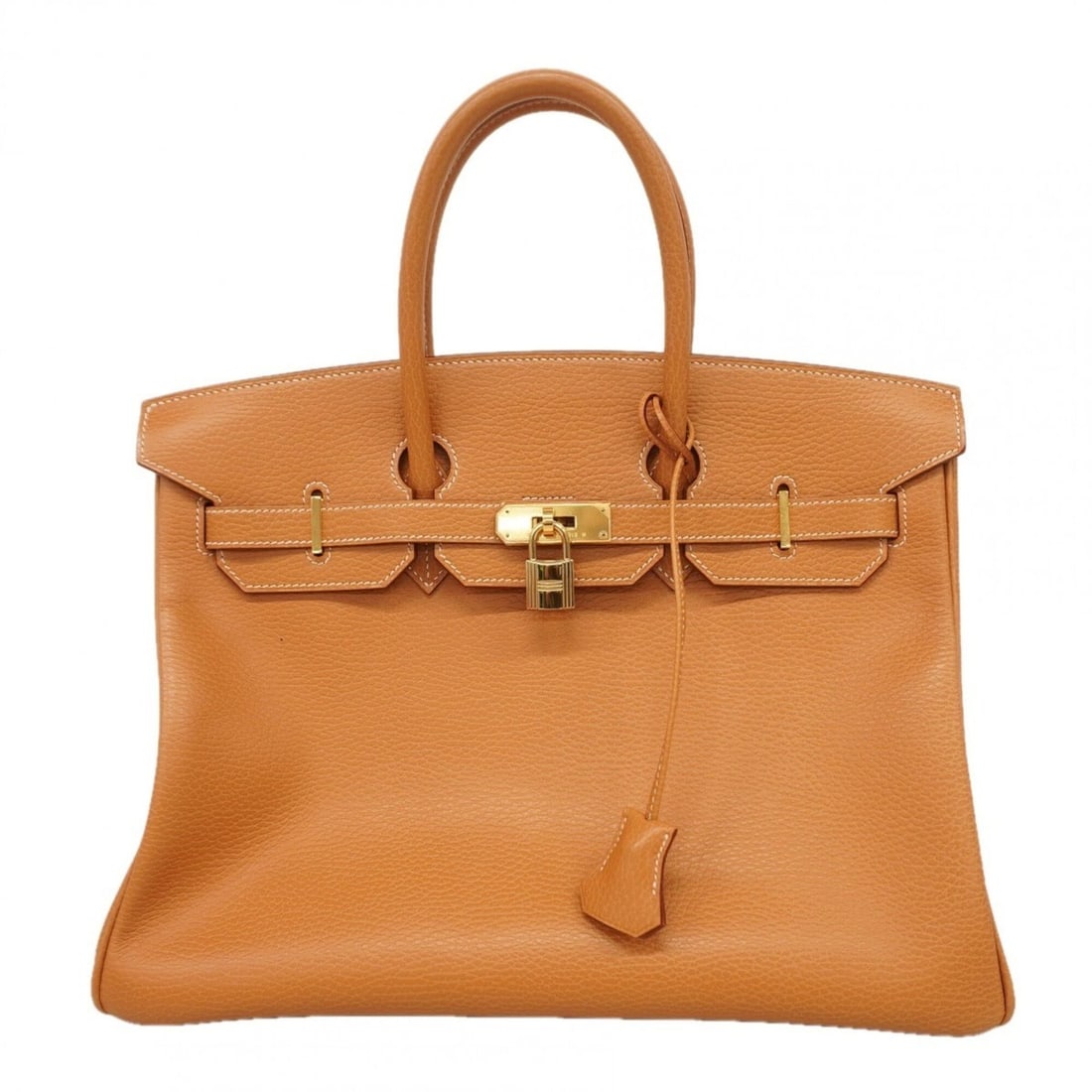 Hermes Birkin 35 Handbag, Ardennes Natural, ?F Stamp, Women's: --- Catalog ---Category: SizeSize (HxWxD): 29cm x 35cm x 18cm / 11.41'' x 13.77'' x 7.08''Category: DesignType: HandbagColor: NaturalGender: WomenMaterial: Ardennes leather Hardware Color: GoldCategor