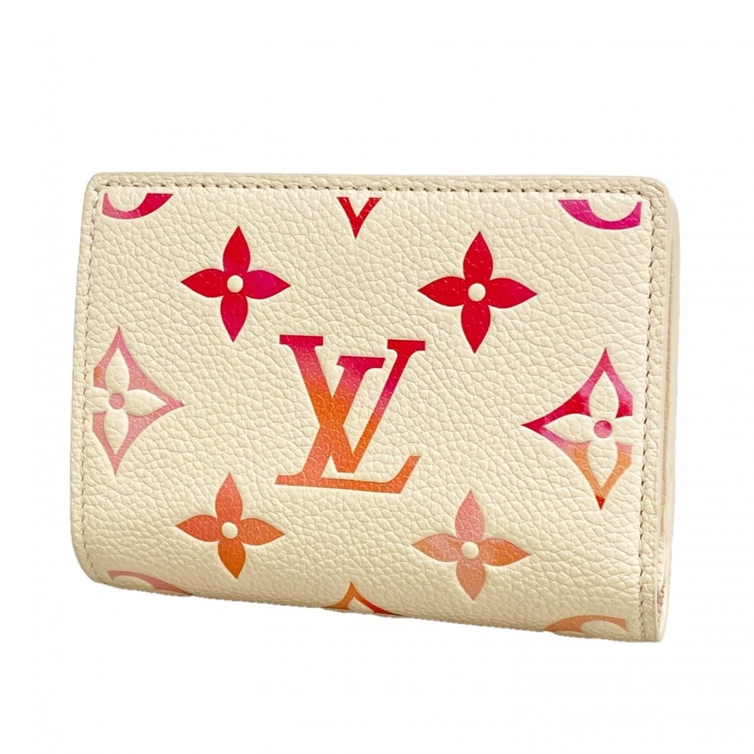 Louis Vuitton Monogram Empreinte Portefeuille M83481 Sunrise Aquarelle Women's Wallet: --- Catalog ---Category: SizeSize (HxWxD): 9cm x 11cm x 3cm / 3.54'' x 4.33'' x 1.18''Category: DesignType: Wallet (bi-fold)Color: BeigeGender: WomenCategory: GeneralMPN: M83481Brand: Louis Vuitton---