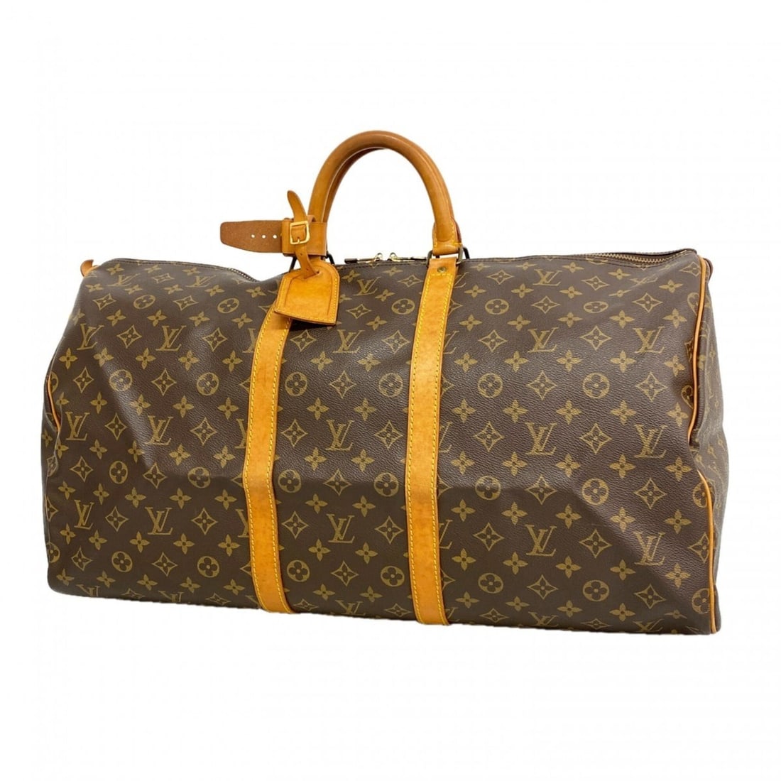 Louis Vuitton Bags - Boston Monogram Keepall 55 M41424 Brown Men's & Women's: --- Catalog ---Category: SizeSize (HxWxD): 30cm x 55cm x 25cm / 11.81'' x 21.65'' x 9.84''Category: DesignType: Boston bagColor: BrownGender: Men,WomenCategory: GeneralMPN: M41424Brand: Louis Vuitton-