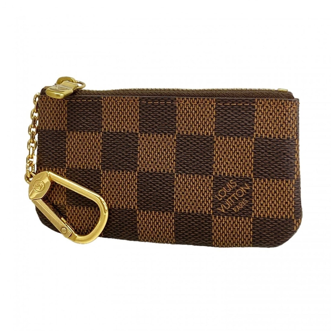 Louis Vuitton Damier Pochette Clé N62658 Ebene Wallet/Coin Case for Men and Women: --- Catalog ---Category: SizeSize (HxWxD): 6.5cm x 12cm x 5.00mm / 2.55'' x 4.72'' x 0.19''Category: DesignType: Coin purse/coin caseColor: EbeneGender: Men,WomenCategory: GeneralMPN: N62658Brand: Lou
