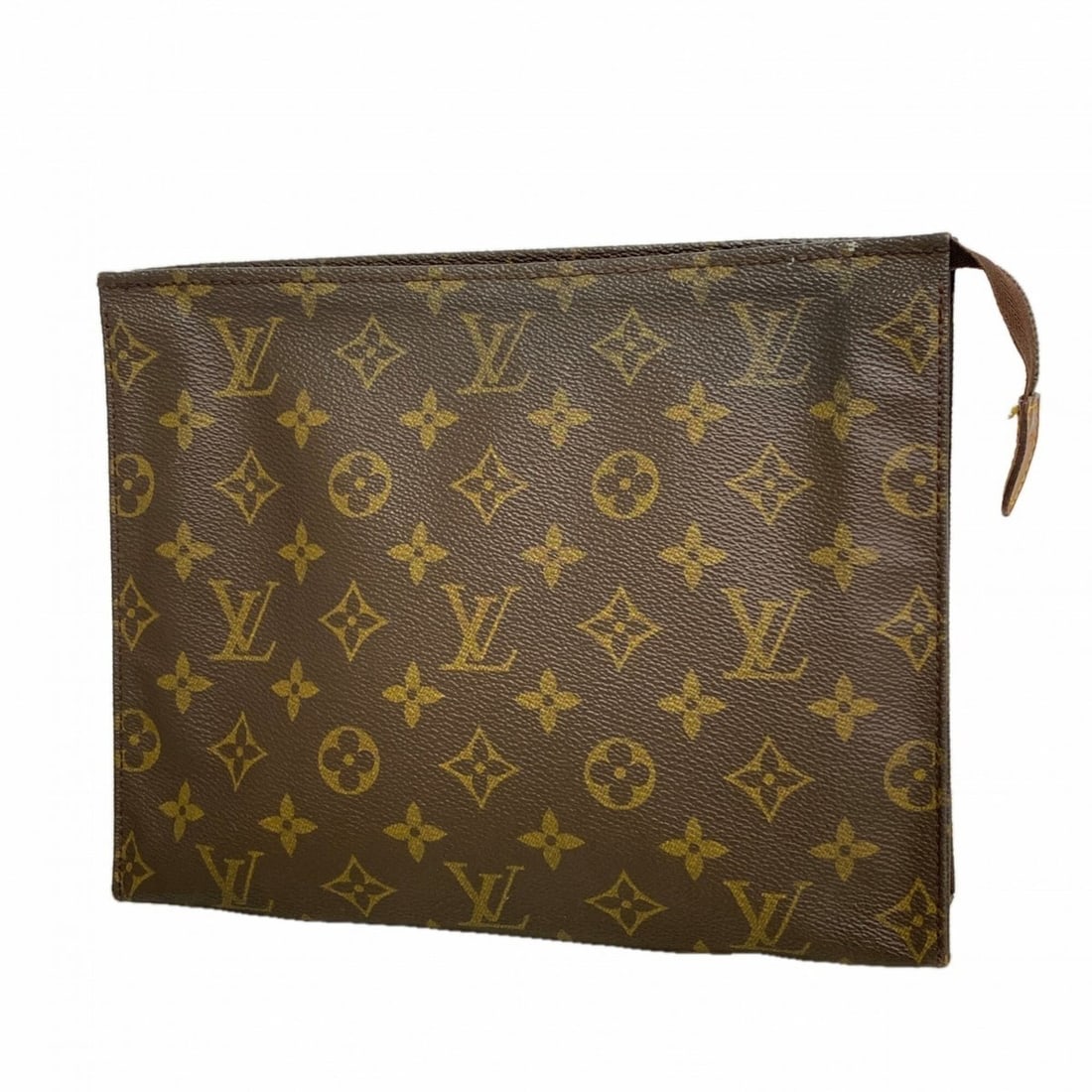 Louis Vuitton Monogram Pochette Toilette 26 M47542 Brown Women's Bag/Pouch: --- Catalog ---Category: SizeSize (HxWxD): 19cm x 24.5cm x 5cm / 7.48'' x 9.64'' x 1.96''Category: DesignType: PouchColor: BrownGender: WomenCategory: GeneralMPN: M47542Brand: Louis Vuitton--- Item Li