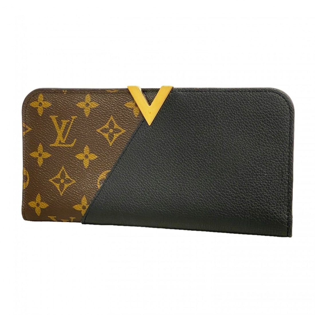Louis Vuitton Monogram Portefeuille Kimono Long Wallet M56175 Brown Noir Women's: --- Catalog ---Category: SizeSize (HxWxD): 11cm x 21.5cm x 1.5cm / 4.33'' x 8.46'' x 0.59''Category: DesignType: Long wallet (bi-fold)Color: Brown, NoirGender: WomenCategory: GeneralMPN: M56175Brand: 