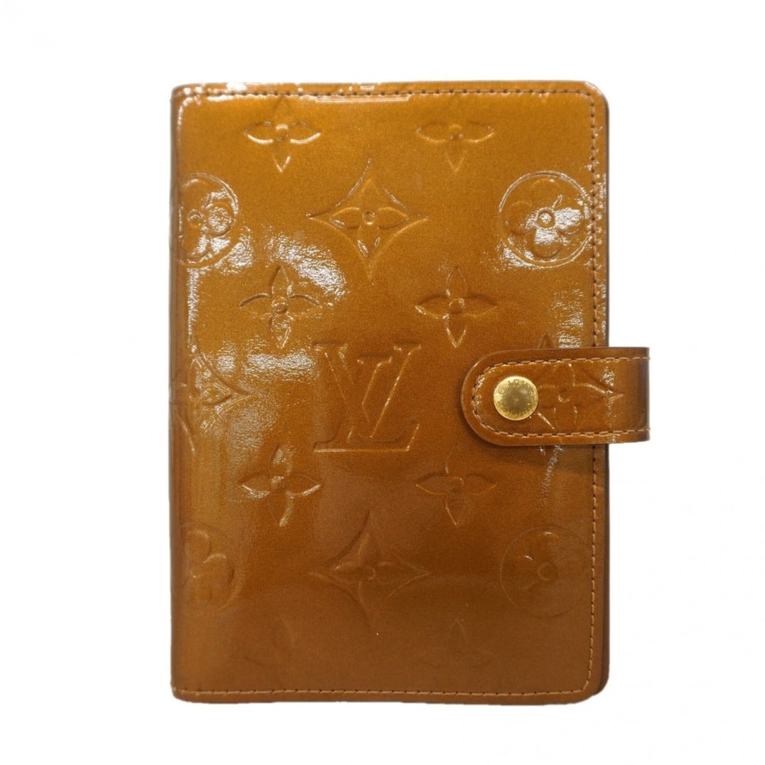 Louis Vuitton Vernis Agenda PM Notebook Cover R21004 Bronze (Men's/Women's): --- Catalog ---Category: DesignColor: BronzeGender: Men,WomenCategory: GeneralMPN: R21004Brand: Louis VuittonCategory: Physical PropertiesSize (HxWxD): 14.5cm x 10cm x 1.5cm / 5.7'' x 3.93'' x 0.59''-