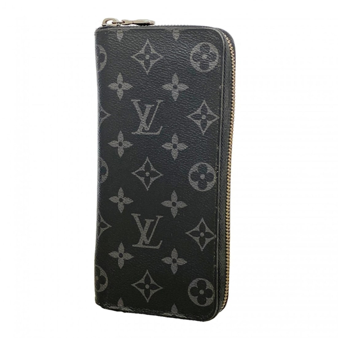 Louis Vuitton Monogram Eclipse Zippy Wallet Vertical M62295 Black Men's Long: --- Catalog ---Category: SizeSize (HxWxD): 20cm x 9.5cm x 2cm / 7.87'' x 3.74'' x 0.78''Category: DesignType: Long wallet (bi-fold)Color: BlackGender: MenCategory: GeneralMPN: M62295Brand: Louis Vuitt
