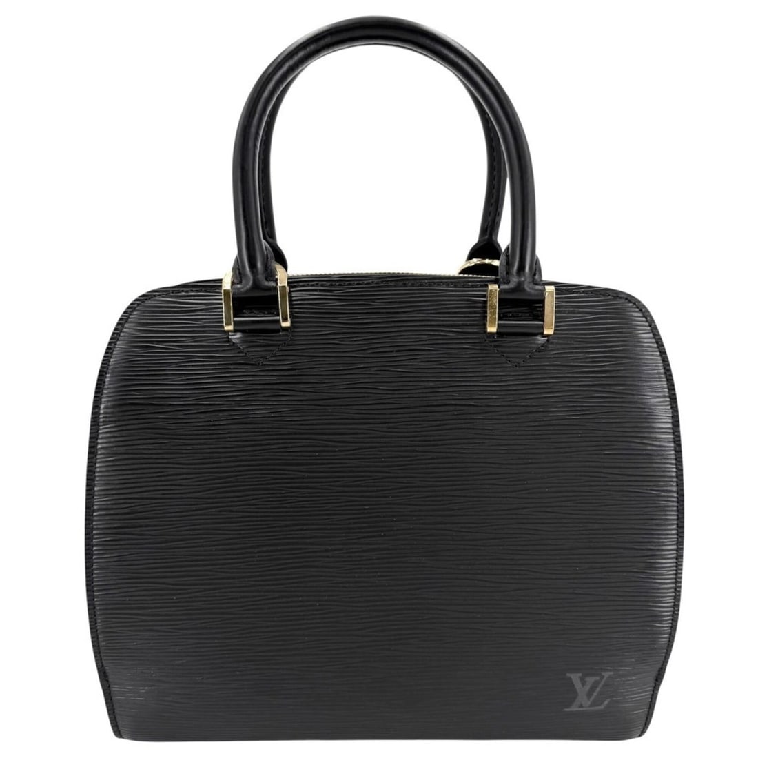 Louis Vuitton handbag for women, Epi leather, Pont Neuf, black, LOUIS VUITTON M52052, Noir (black),: --- Catalog ---Category: SizeSize (HxWxD): 22cm x 25cm x 11cm / 8.66'' x 9.84'' x 4.33''Category: DesignType: HandbagColor: NoirGender: WomenMaterial: Epi leather Category: GeneralBrand: Louis Vuitton